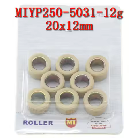 Variator Roller 20x12 170M.9.1.2 For Linhai 250 260 300 400 Yamaha Keeway Jinlang Feishen Scooter AT
