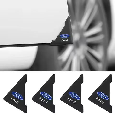 2PCS Car Door Corner Protection Sticker Anti-Collision Protector For Ford Fiesta EcoSport Escort foc