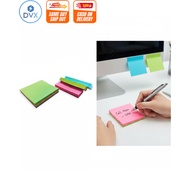 DVX Sticky Notes Assorted Color 100 Leaves Note Sticky Paper Sticky Note Memo Pad