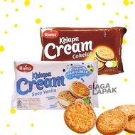 Roma Coconut Cream Biscuits 189g Vanilla Chocolate Flavor