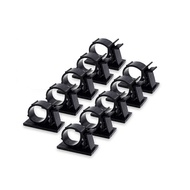 Wall Cable Fixation Holder Clip Organizer 10pcs