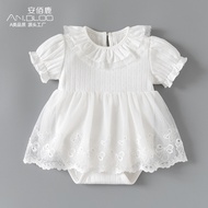 Baby Baby Clothes Baby Girl Fashionable Lace One-Year-Old Dress Newborn Hundred Days Princess Dress 