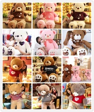 christmas 80/100CM I Love You Teddy Bear Big Size Plush Toy Soft Cute Bear Doll Teddy Bear Murah Bir