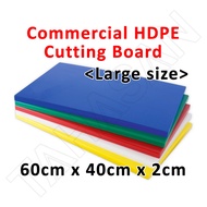 HDPE Cutting Board <Large Size> Commercial Cutting Board Colour Professional Plastic Chopping Board