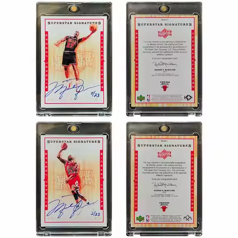 Collectible Card 1999 UD NBA Michael Jordan Jordan Classic Signed Card Autographed Edition Original 