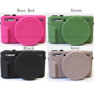 Soft Silicone Rubber Camera Body Case Cover For Canon G7Xii G7X Mark ii