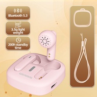 GOOJODOQ Light Weight Earphone with Bluetooth 5.3 | Semi-open Stylish Long Lasting Battery Type C Po