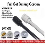 CURTAIN ROD CURTAIN POLE MINIMALIST CURTAIN ROD