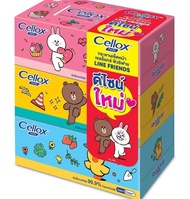 Cellox Purify เซลล็อก กระดาษเช็ดหน้า กระดาษทิชชู่เช็ดหน้า กระดาษทิชชู่ แพ็ค 3 กล่อง ( 1 กล่อง 140 แผ
