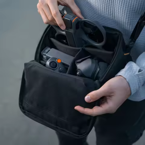 Portable Storage Bag For DJI Avata 2 Goggles 3 Shoulder Bag Travel Carrying Case Handbag For DJI Ava