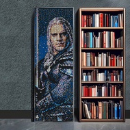 DIY 31205 Henry Cavill The Witcher Pixel Art Building Block Decorative Painting Interlocking Brick S