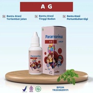 PARAMORINA DROP TETES ACTIVEGROW AG UNTUK BAYI ANAK TERLAMBAT JALAN 6 BULAN SAMPAI 12 TAHUN Paramorina Tetes drop Vitamin Bayi 6 - 12 Bulan Paramorina Terlambat Jalan Penambah Nafsu Makan Anak Vitamin Penggemuk Badan Vitabumin Otak Cerdas Anak