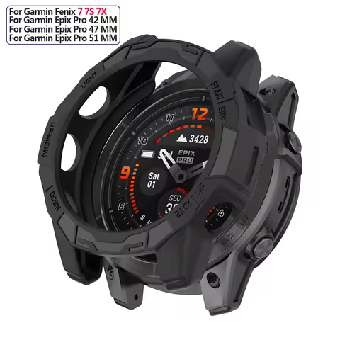 TPU Soft Silicone Case for Garmin Epix Pro (Gen 2) 42mm 51mm 47mm Protective Cover For Fenix 7S 7 7X