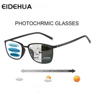 Photochromic Multifocal Reading Glasses Unisex Anti-blue Outdoor Shade Sun Progressive Presbyopic Gl