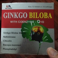 Ginkgo biloba with coenzyme-Q10