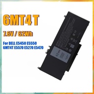 6MT4T 7.6V 62Wh Laptop Battery for Dell Latitude E5450 E5470 E5570 E5550 E5270 Precision 3510 0HK6DV