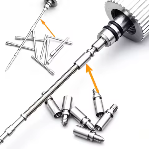 0.9mm Movement Stem Watch Winding Stem Connector Adapter Changer Fits 8215 8205 4R36 4R36 NH35 NH36