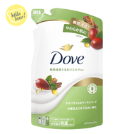 多芬 - 滋潤保濕沐浴乳補充裝 - 荷荷巴油&檀香 330g(平行進口)