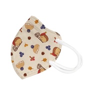 興安-中童立體醫用口罩-刺蝟(一盒50入)MIT台灣製造