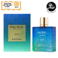 Rayhaan Pacific Aura - Perfume 100ml (fresh, clean, citrus)