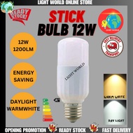 🔥PROMO🔥LED BULB Extra Bright 12W LED Stick Bulb Daylight/Warmwhite LED Bulb mentol lampu panjang men