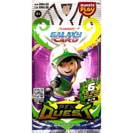 PEK QUEST BOBOIBOY GALAXY CARD MONSTA CARD
