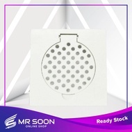 6" PVC Floor Grating Floor Trap Cover Drain Floor Strainer Water Drainer/Bathroom Plumbing Floor Cov