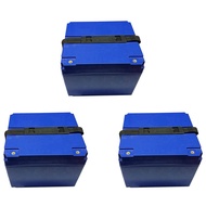 【 LA3P】-3X 60V20A/72V20A LiFePo4 LiMn2O4 LiCoO2 Battery Storage Box Plastic Case for Electric Motorcycle Ebike