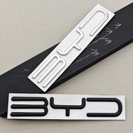 3D Metal Car Sticker Logo BYD Rear Trunk Badge Emblem Decals For BYD Atto 3 Dolphin Seal Han EV Tang