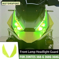 New For ZONTES 368 G G368 368-G 368g Motorcycle Front Lamp Headlight Guard Lens Cover Protection Pro