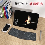 wireless keyboard ipad keyboard BOW Ultra-Thin Folding Bluetooth Keyboard Suitable for Mobile Phone 