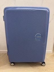 兩折多平讓新淨American tourister Curio luggage blue color 30吋旅行喼 行李箱（藍色）