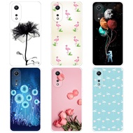 OPPO A58 Case Painted Soft Silicone TPU Cartoon Case For OPPO A58