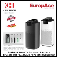 EuropAce EPU6550DMG (Gun Metal) / EPU5550DWH (White) : ZenFresh AromaTM Series Air Purifier - 2 YEARS WARRANTY