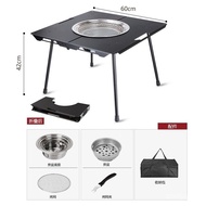 【TikTok】Donkey Stove Tea Cooking Household Indoor Stove Oven Set BBQ Table Outdoor Grill Charcoal Stove Brazier