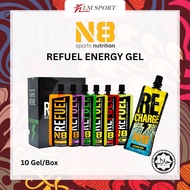 [10Gel/Box] N8 REFUEL ENERGY GEL | [HALAL] | Fast Fuel for Running & Marathon
