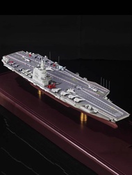 Complete Liaoning model, Fujian aircraft carrier figure, alloy, Shandong simulation warship