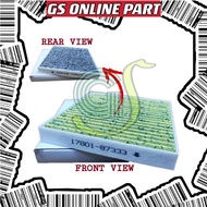 CABIN FILTER (OEM QUALITY) PERODUA VIVA 660,850,1.0 VIVA ELITE (PM2.5/WHITE)(17801-87111)