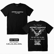 100% Cotton/Avengers Sevenfold Band T-Shirt Heavy Metal Music Distro Shirt/ A7x Avanged Seven Fold T