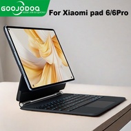 GOOJODOQ Magic Keyboard Case Wireless Bluetooth Nirkabel Keyboard Casing Floating Cantilever for Xia
