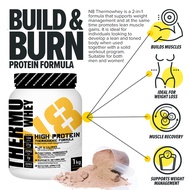 N8 Thermo Whey Protein Powder 1kg – Supports Muscle Growth and Fat Burning