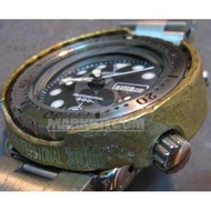 Aftermarket Hand Craft Solid Brass Tuna shroud case for SEIKO 300m SBBN007 only