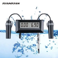 NMVO 2 in 1 Water Monitor Portable Digital PH Meter 0.00-14.00 PH Tester with EC Conductivity Monito