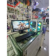 gaming PC full set i5 ram 8gb ssd 256gb full set 1 monitor