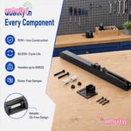 AHTY 2 set Barn Door Damper Kit, Easy Installation Upgraded Barn Door Soft Close Mechanism, Soft Clo