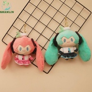 SHANLIN Hatsune Miku Keyring, Night of Star Prayer Cartoon Plush Hatsune Miku Keychain, Plush Miku K