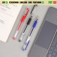 Flashee Gel Pen Standard 0.5mm Gel Pen Stationery Gel Pen Can Refill Ink Pen Bitoon Pen