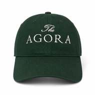 The Agora Cap Dark Green | Embroidered Logo Quick Dry Sport Cap