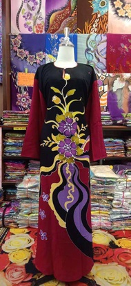 Kaftan batik lukis cotton viscose, SILA CHAT SAYA UTK PILIH CORAK