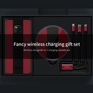 [SG] Huawei Mate 20 Pro - Fancy Gift Set Case Wireless Charger Cable Cover Casing Complete Set